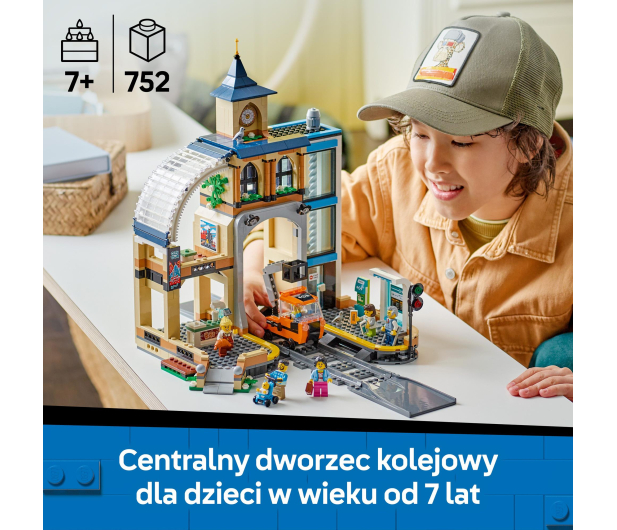 LEGO City 60469 Centralny dworzec kolejowy - 1331644 - zdjęcie 4